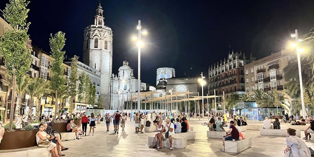 La nueva Plaza de la Reina de Valencia